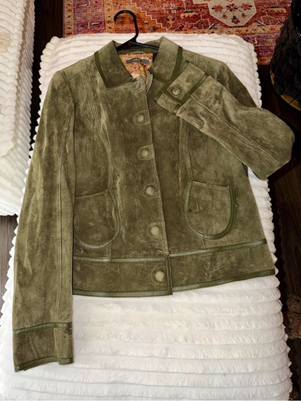 Vintage Suede Liz Claiborne Jacket